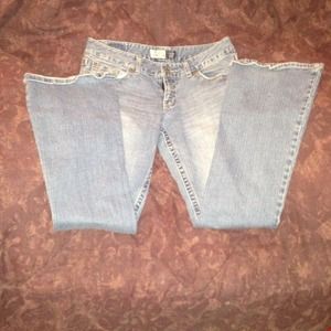 Aeropostale Hailey Skinny Flare Jeans