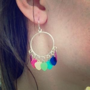 Guitar Pick Earrings