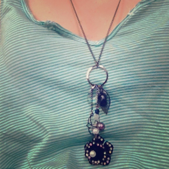 Long Charm Necklace