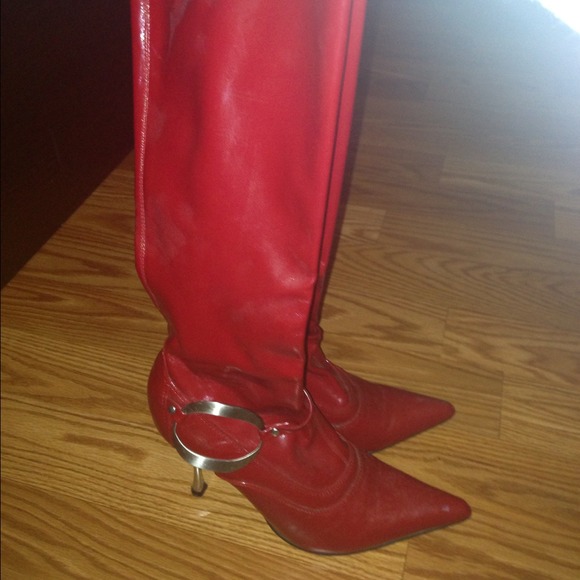 Red boots