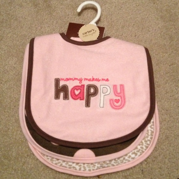***BUNDLED*** Carter's 3-set of Bibs