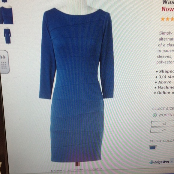 Coldwater Creek Ponte Sheath dress