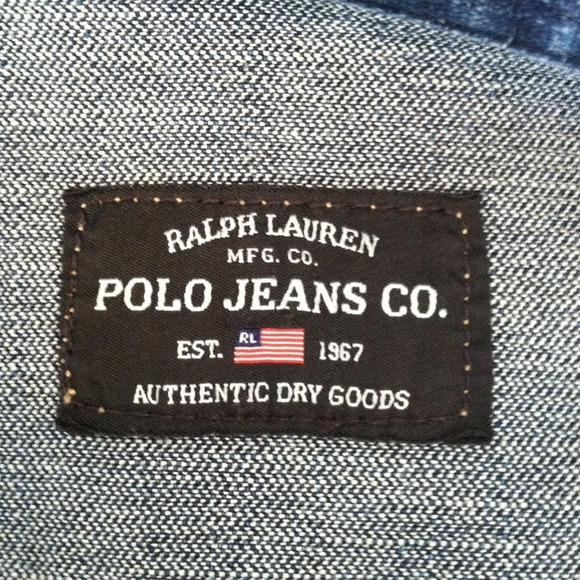 SOLD Polo Jeans authentic jacket size Med - Picture 2 of 4