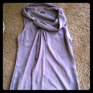 Gorgeous silky dress! Silver