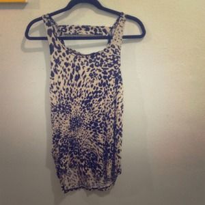 Fun tank with back cutouts