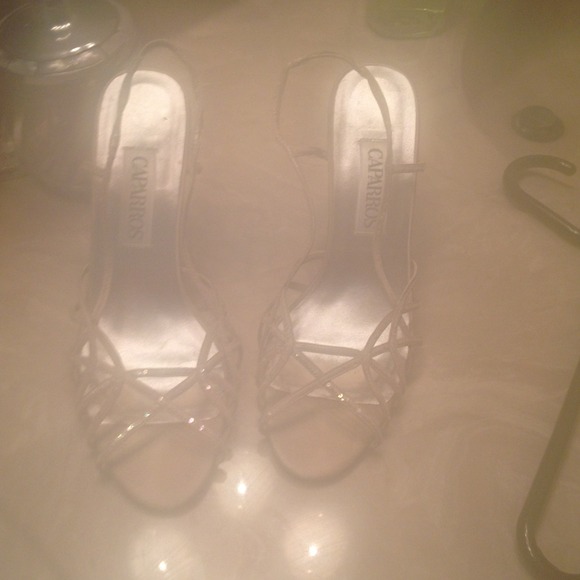 light brown sequenced heel