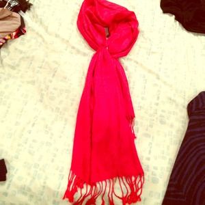 Red scarf