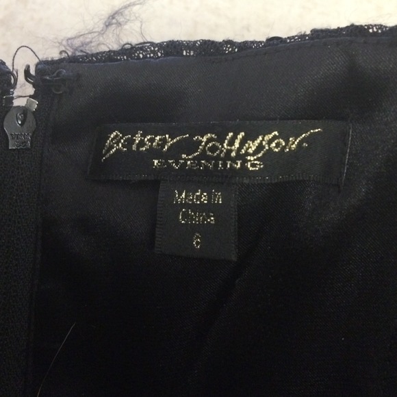 Betsey Johnson Black Sequin Sparkle Prom Dress🎀 - Picture 3 of 4