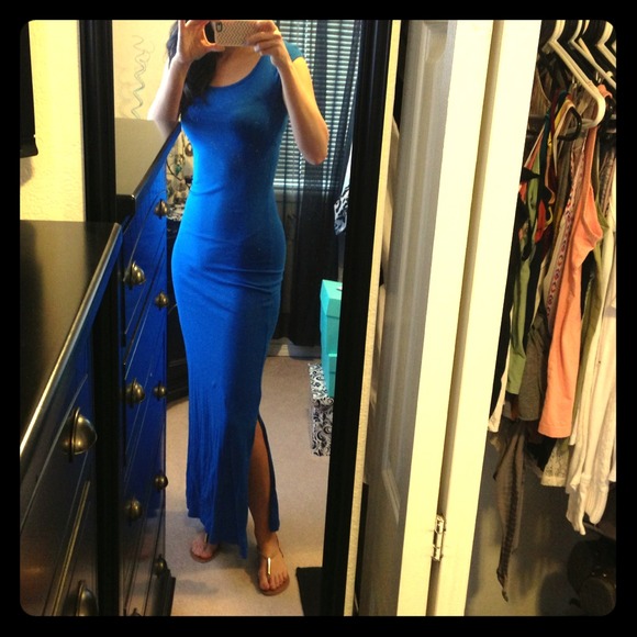 ❌SOLD❌Cobalt blue Maxi dress 💙