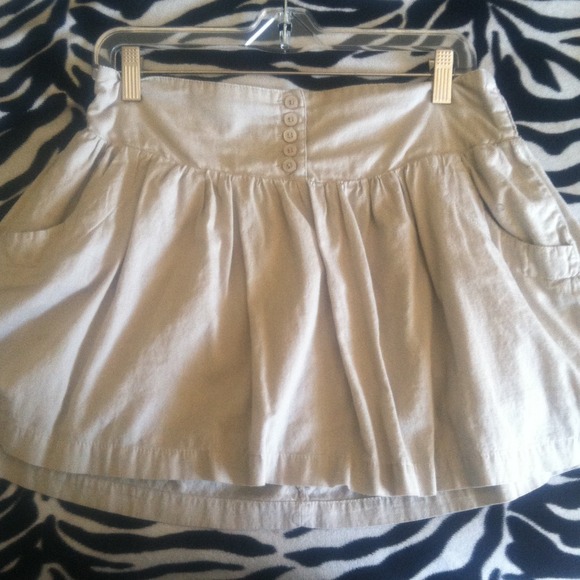 ❗Sold❗Tan mini skirt