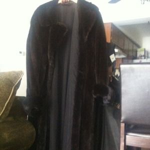 This is a full length mink coat.