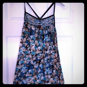 Pure Energy size 14/16 racer bk tank! Multi-color