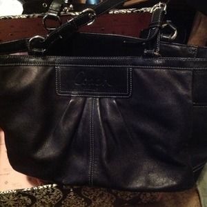 Traded☺☺☺Authentic Leather Coach. Reduced