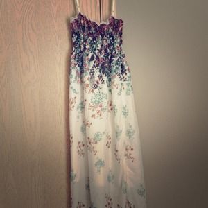 SOLD--Bohemian maxi dress