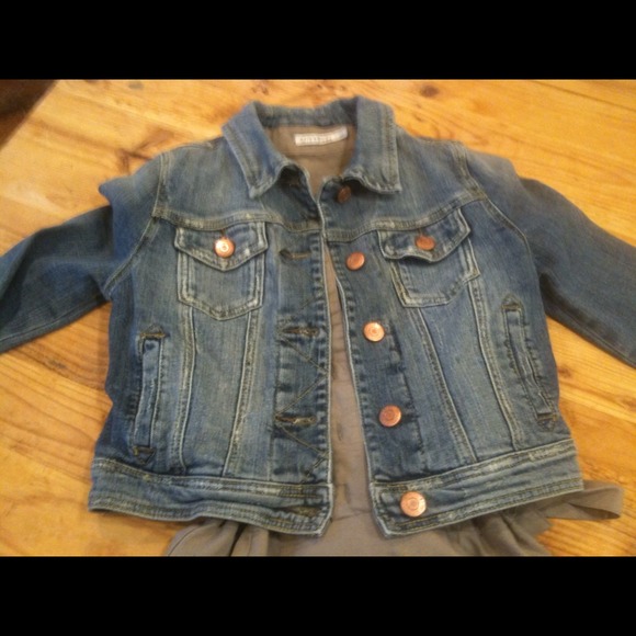 SOLD Mossimo Jean Jacket -cropped (denim) - Picture 2 of 4