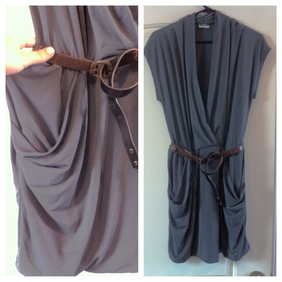 Gray dress