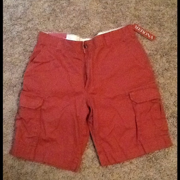 Burnt orange men's shorts - Picture 1 of 1