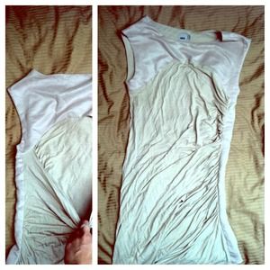 ASOS nude cocktail dress