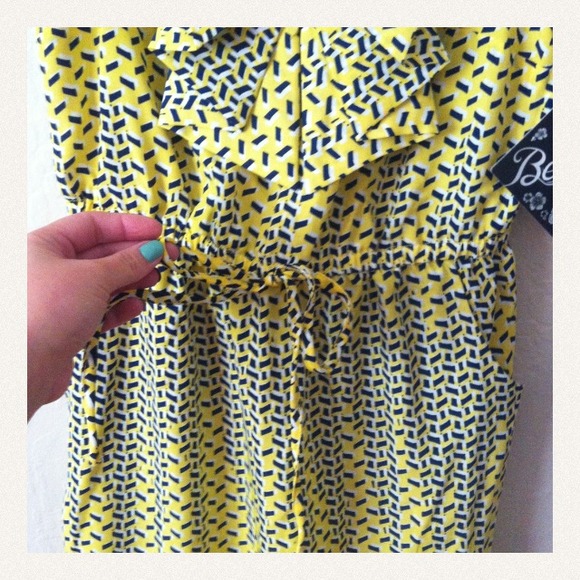 🌸Spring Geometric Print Dress🌸 - Picture 3 of 3