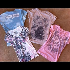 4 small t shirt lot
