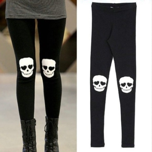 Outerwear - Skull Kneed Leggings