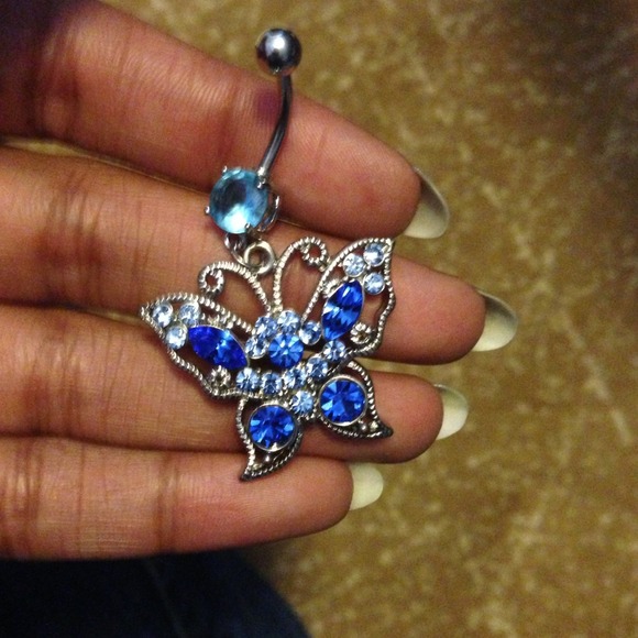 Butterfly Belly Button Ring