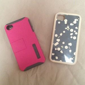 Reserved! Bundle of cases w/ scarf