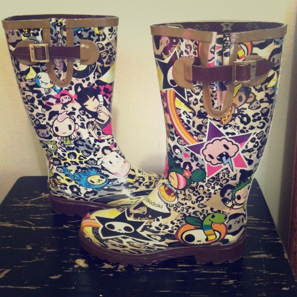 Tokidoki x Chooka Leopard Rain Boots