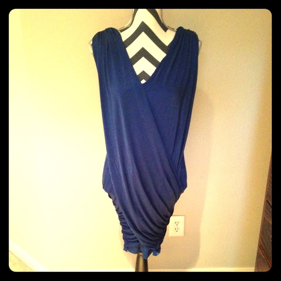 Blaque label cobalt blue dress