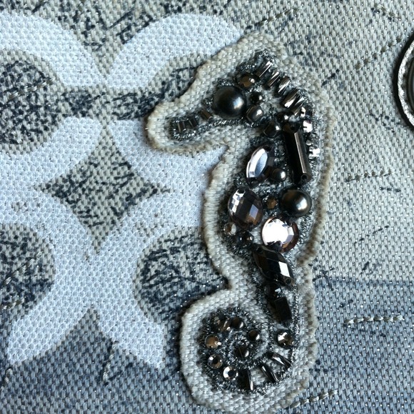 Summer-themed COACH wristlet