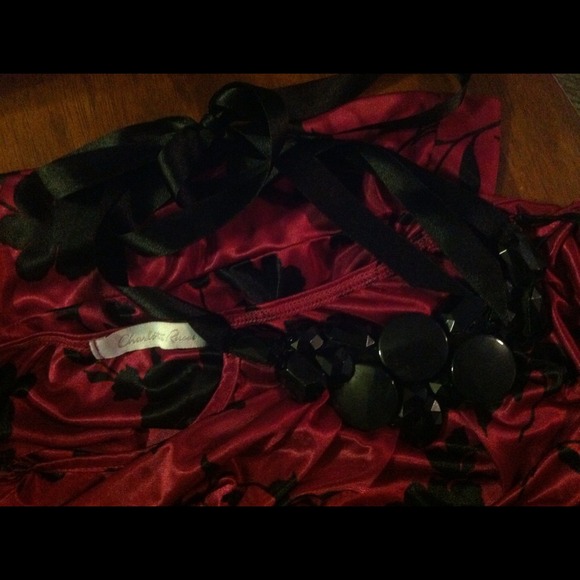 Charlotte Russe silky halter - Picture 2 of 3