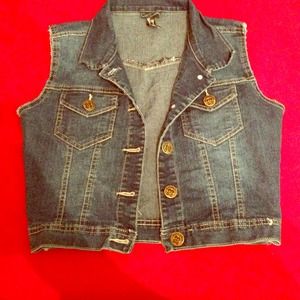 Stylish Denim Vest