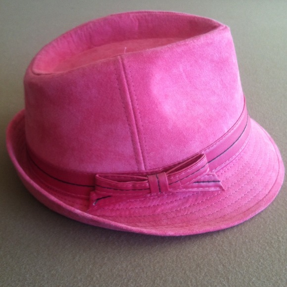 Fedora pink one size Lane Bryant
