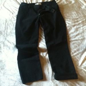 Slim cropped pants Sz 0 stretch