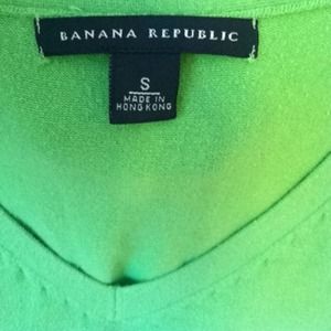 Green banana republic sweater