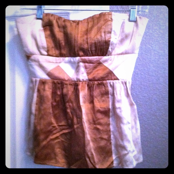 Strapless Top from Bebe, size M