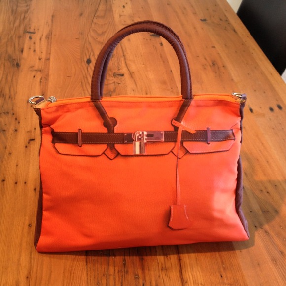 Berkin Printed Mousse Jelly Tote Bag Medium