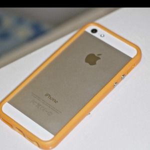 Pink and orange bumpers