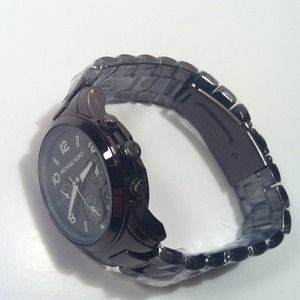 Women's Black MK Chronograph Watch  Brand New
