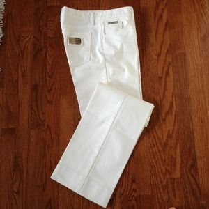 Dolce & Gabbana White 5 pocket jean, size 44