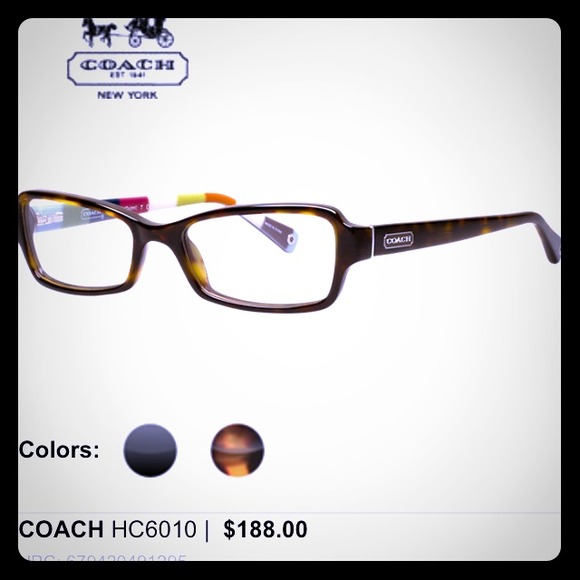 SOlD Brand new w/tags Coach eyeglass frames!!!