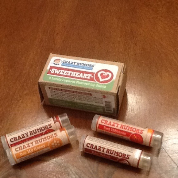 Sold in bundle Crazy  rumors lip balm $8.00 f