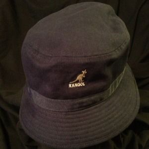 Navy Blue Organic Canvas Kangol Hat