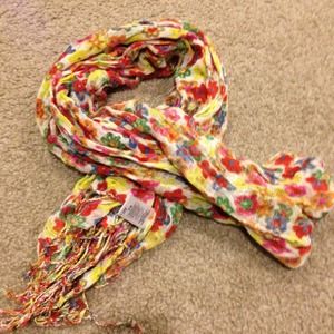 Floral scarf