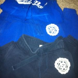Baby boy bundle two sweatpants and a sweatshirt