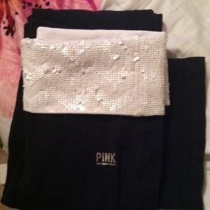 VS PINK yoga boot size xs