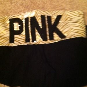 VS PINK yoga boot size s