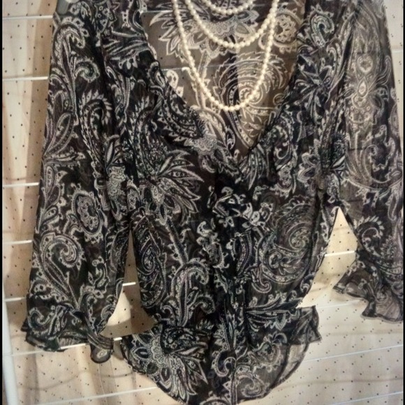 SHEER TOP - Picture 3 of 3