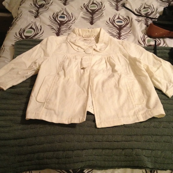 Corduroy three quarters jacket