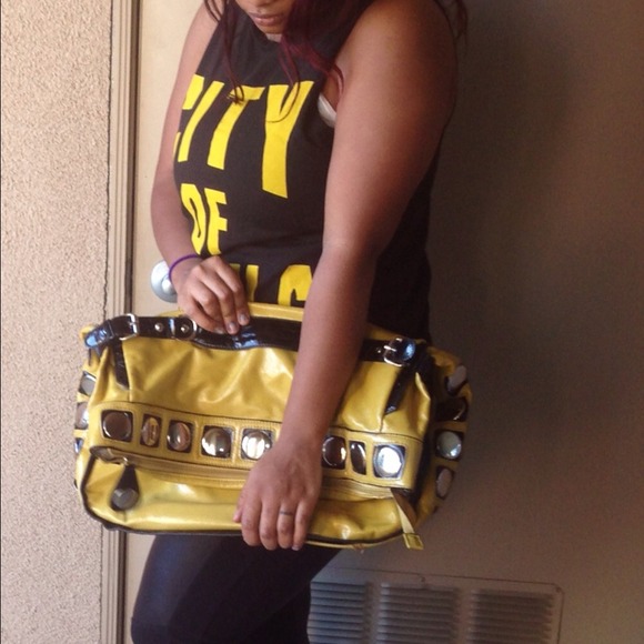 FIERCE yellow tote! - Picture 2 of 4